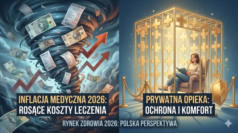 Rynek medyczny 2026 – między drożyzną w NFZ a „złotą klatką” abonamentów